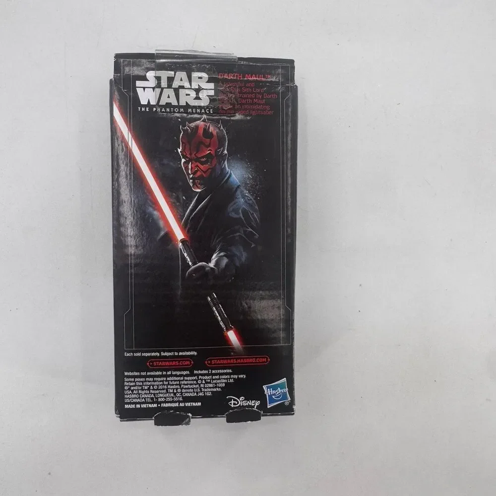 Star Wars The Phantom Menace DARTH MAUL Action Figure 6” Hasbro 2016